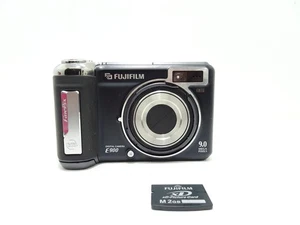 Fujifilm FinePix E900 9 MP Digital Camera Black with Memory Stick Good Condition - Picture 1 of 10