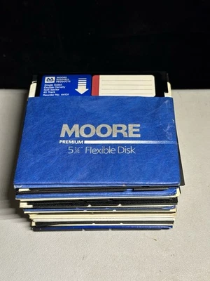 Lote de 50 disquetes de computador 5,25 jogos/programas - para descoberta/reciclagem B13 - Imagem 1 de 2