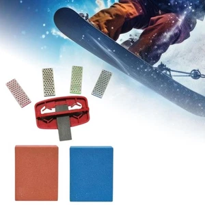 Outil d'aiguisation de ski ensemble Ski Edge Diamond Fichier Usure résistante - Photo 1/7