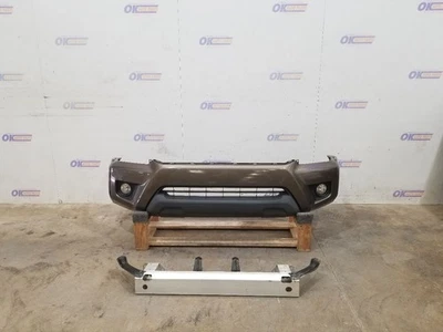 13 2013 TOYOTA TACOMA SR5 FRONT BUMPER ASSEMBLY GRAY WITH FOGS  - Image 1 of 4