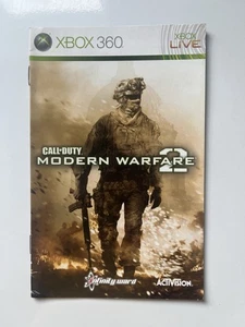 Xbox 360 MANUAL ONLY - Call of Duty: Modern Warfare 2 *NO GAME/NO BOX* (M117) - Picture 1 of 2