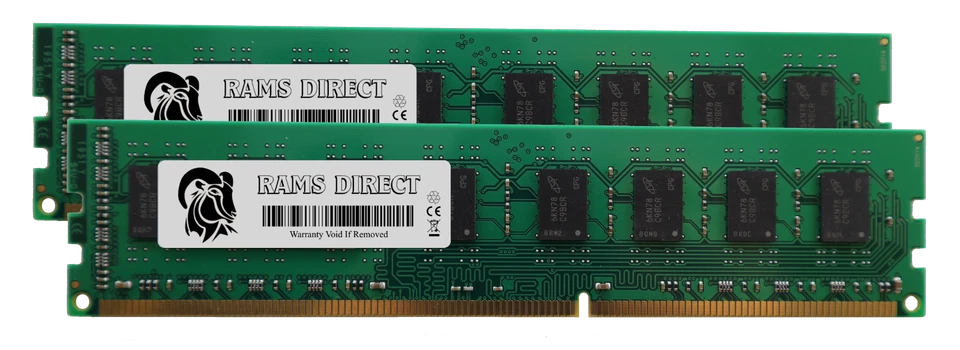 RAMS_DIRECT 16GB 2x 8GB DDR3 1333 MHz Desktop PC3-10600 Non ECC DIMM Memory RAM - Image 1 of 4