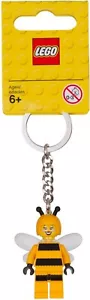 LEGO BUMBLE BEE GIRL KEYRING 853572 KEYCHAIN KEY RING CMF SERIES 10 RARE RETIRED - Picture 1 of 3