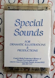 Special Sounds For Dramatic Illustrations & Productions 2xCassette Church SFX - Picture 1 of 3
