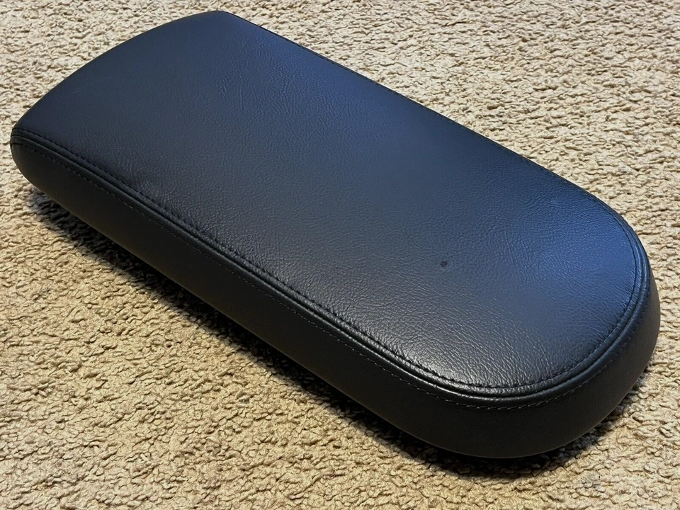 Mercury Montego Premier 2005-07 tapa de consola central cuero gris oscuro fabricante de equipos originales de fábrica Foto 1 de 4