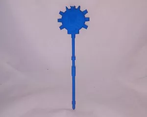 Custom Transformers Blue Planet X Autobot Cyber Planet Key Staff Shattered Glass - Picture 1 of 3
