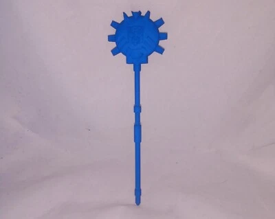 Custom Transformers Blue Planet X Autobot Cyber Planet Key Staff Shattered Glass - Image 1 of 3