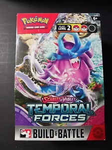 Pokemon TCG: Scarlet & Violet-Temporal Forces Build & Battle Box 1 box - Picture 1 of 4