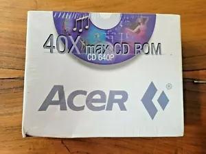 ACER Peripherals, Inc. 40X max CD ROM CD 640P 1998 (NEW) - Picture 1 of 4