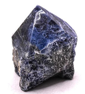 2.7" Sodalite Rough Point Polished Top Natural Gemstone Crystal Mineral - Brazil - Picture 1 of 6