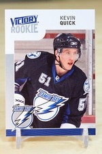 2009-10 UD Victory Finnish Rookie #203 Kevin Quick RC - Tampa Bay Lightning