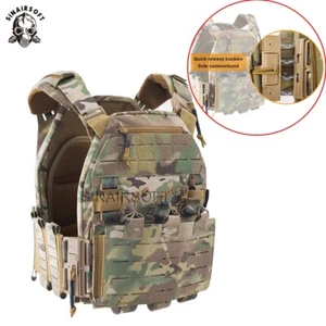 Gilet tattico magnetismo sgancio rapido modulo portapiastra LSR MOLLE + custodia Mag - Foto 1 di 19