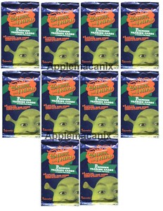 10 Booster Packs Shrek The Third Trading Card 2007 Inkworks Movie NEW READ BELOW