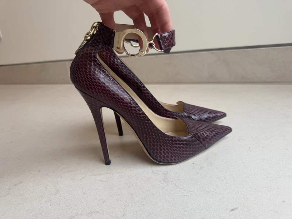Jimmy Choo Schuhe Damen Pumps Python 40 - Bild 1 von 4