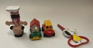 LOTTO 4 giocattoli vintage anni 50 Snoopy Peanuts da collezione - Foto 1 di 6