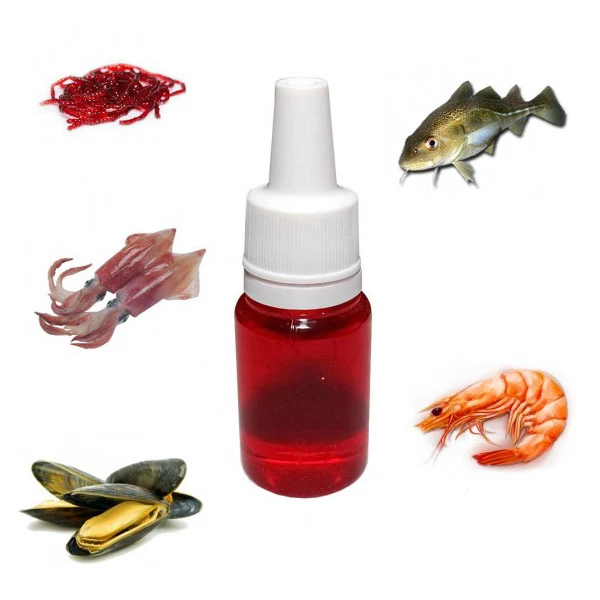 3 x Fishing Soft Plastic Bait Scent Attractant Shrimp Squid Bloodworm 10 ml - Image 1 of 1