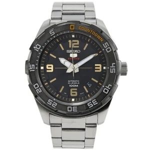 NEW SEIKO MENS 5 SPORTS AUTOMATIC 100M STEEL WATCH - SRPB83J1 - RRP £399 - Picture 1 of 6