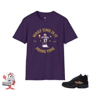 Camisa a juego Nike Air Diamond Turf Ravens What Time Prime Time Camiseta Deion - Imagen 1 de 9