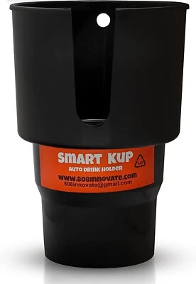 Expansor portavasos Smart Kup Car - Se adapta a frascos hidráulicos 32/40 oz, negro  Foto 1 de 4