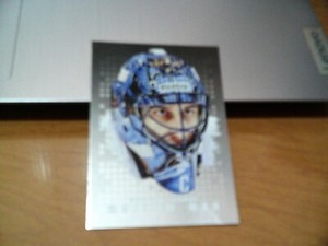 2008-09 IGT BTP MASKED MEN SILVER VERSION INSERT #MM-41- ROBERTO LUONGO