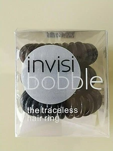 NEU Invisi Bobble The Traceless Haarringe schwarz Original 3 Stück  - Bild 1 von 6