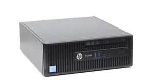 Windows 11 Pro Desktop Computer, 3.20GHz, 256GB SSD, 16GB RAM, Wi-Fi, DVD, HP PC - Afbeelding 1 van 16