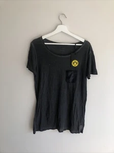 BNWT Borussia Dortmund Womens Long T-Shirt Size Large - Picture 1 of 5