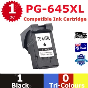 1x PG645XL Black Remanufacture Ink Cartridge For Canon MG2560 3060 TS3160 TS3360 - Picture 1 of 2