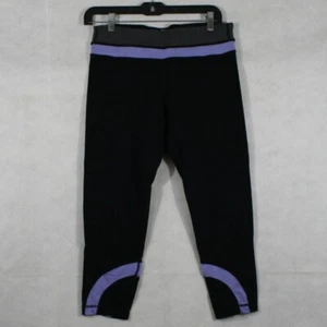 90 Degree by Reflex Cotton Blend Stretch Exercise Capri Pants SZ M NWOT - Picture 1 of 6
