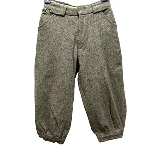 LANDAV Wool Knickers Pants Women's Size 4 5 Modern Gray Vintage Alpine Marked 12 - Picture 1 of 14