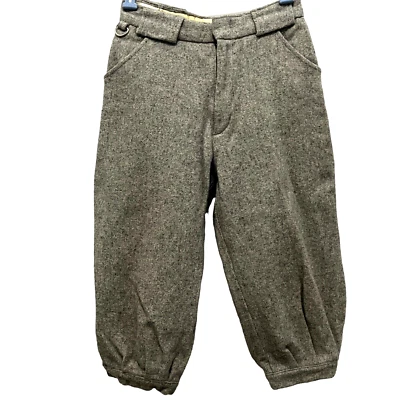 Pantalones bragas de lana LANDAV para mujer talla 4 5 gris moderno vintage alpino marcado 12 Foto 1 de 4