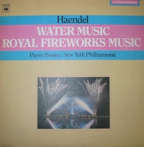 Haendel WATER MUSIC ROYAL FIREWORKS MUSIC Pierre Boulez NY Philharmonic - LP   - Bild 1 von 2
