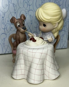 Precious Moments Walt Disney The Shortest Distance Between Two Hearts w/Box 2007 - Picture 1 of 22
