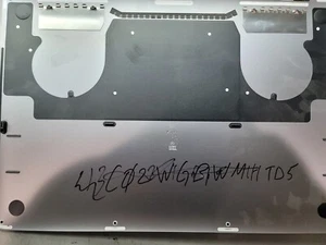 Apple MacBook PRO Space Gray Bottom Case Cover Grade A - Picture 1 of 2