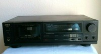 Vintage Aiwa AD-S37U Stereo Cassette Deck For Repair or Parts  L8