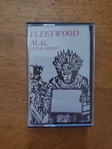 FLEETWOOD MAC - Live In Boston 1970 (w/ Peter Green) CASSETTE UK Import RARE - Picture 1 of 7