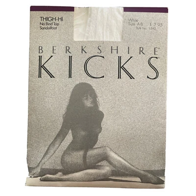 Sandalia Berkshire Kicks Thigh-Hi Blanca Talla A-B Blanco Estilo 1590 Nueva Foto 1 de 2