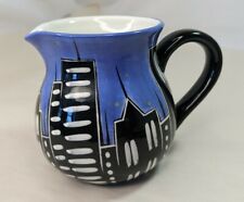 Enesco - Our Name Is Mud "City Scene" Creamer/Small Pitcher by Laurie Vearsey