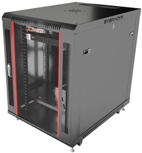 15U Server Rack - 35 inch (900 mm) Depth - Portable Enclosure - PDU - Shelf -Fan - Picture 1 of 12