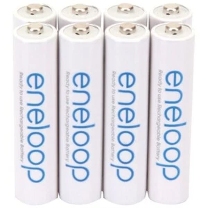Panasonic BK-4MCCA8BA eneloop Rechargeable Batteries, AAA (8 Pack) - Picture 1 of 1
