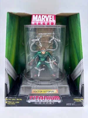 Marvel Heroes Spiderman Titanium Series Doc Octopus Ultra Die Cast Figure, 2006 — 第 1/4 张图片