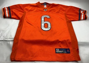 Jay Cutler Chicago Bears Jersey Orange Reebok On Field Stitched NFL Mens Size 48 - Picture 1 of 6