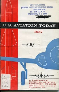 US Aviation Today 1957 Book from Federal Aviation Library - Imagen 1 de 1