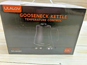 Ulalov Schwanenhals Wasserkocher Temperaturregelung Ultra Schnell Kochend Elektrischer Wasserkocher - Bild 1 von 4