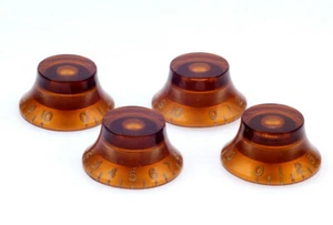 Juego de perillas de sombrero superior (4) números en relieve ámbar se adapta a las ollas EE. UU./CTS-Gibson® - Imagen 1 de 3