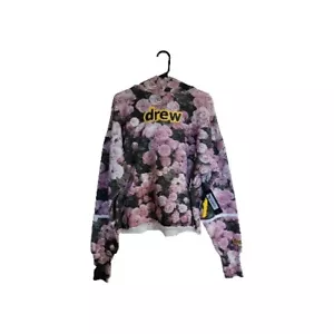 Rarissima felpa con cappuccio HTF Drew House Secret Deconstructed Roses taglia M nuova con etichette - Foto 1 di 13