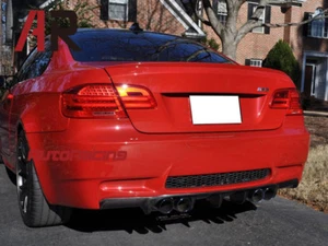 AK Style Carbon Fiber Bumper Diffuser Lip for BMW 2008-2013 E92 E93 M3 Only - Picture 1 of 2
