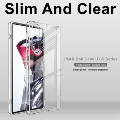 IMAK For ZTE nubia RedMagic 10 Air, Slim Design Soft Transparent TPU Case Cover - Image 1 of 4