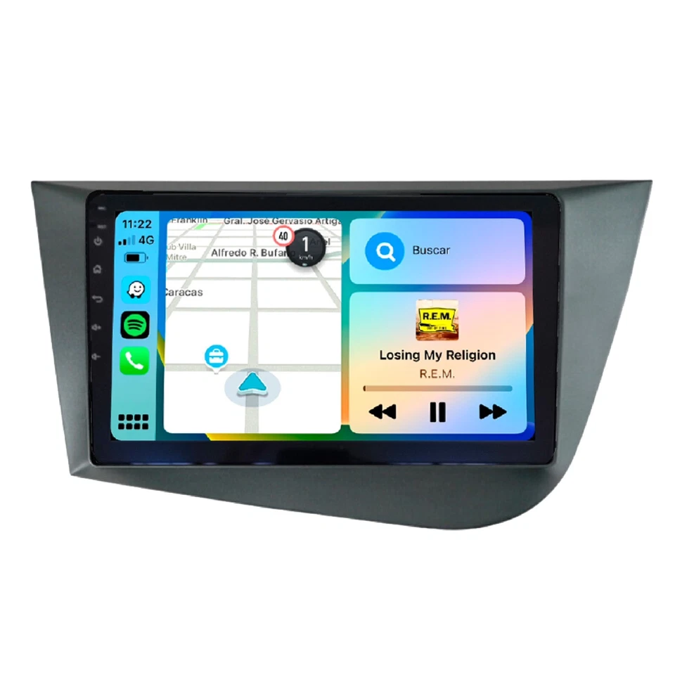 Autoradio Android per Seat Leon -Octacore 4GB 64GB Carplay -Telecamera - Immagine 1 di 4