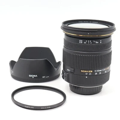 Sigma 17-50mm f/2.8 Ex Dc Hsm Lens for Pentax DSLR Camera [Mint] - Image 1 of 4